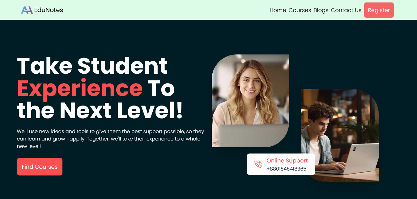 Education LMS Website